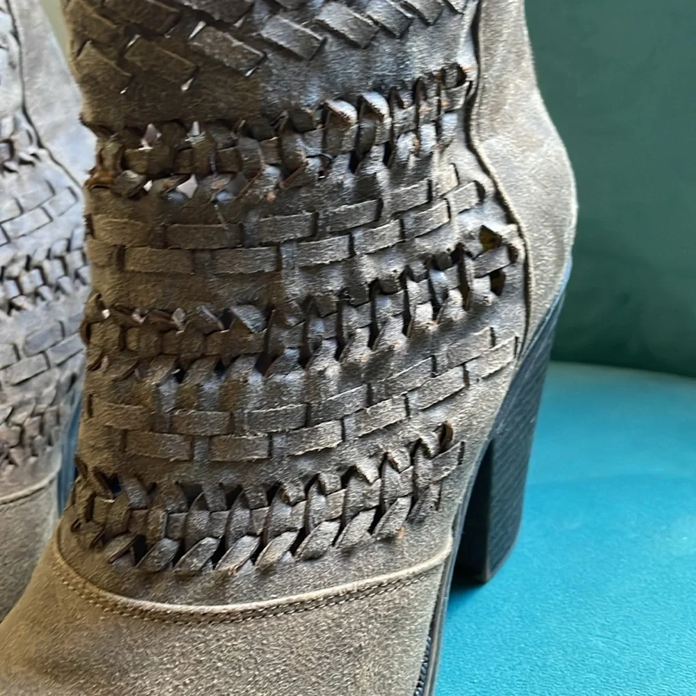 Brown casual boots - Picture 3 of 4